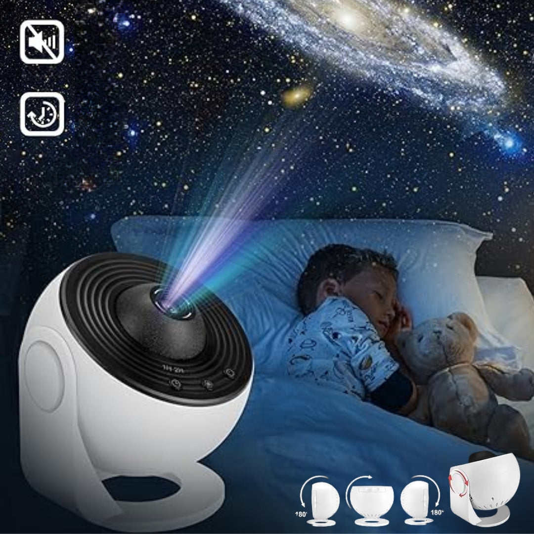 NebulaLight | Projektor – 360° Lys for Drømmende Atmosfære Nuvenci.dk