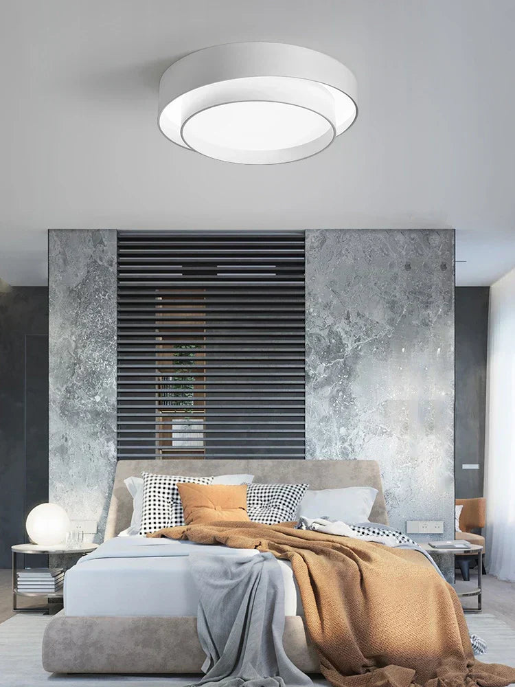 NordicAura | Minimalistisk LED Loftlampe Nuvenci.dk