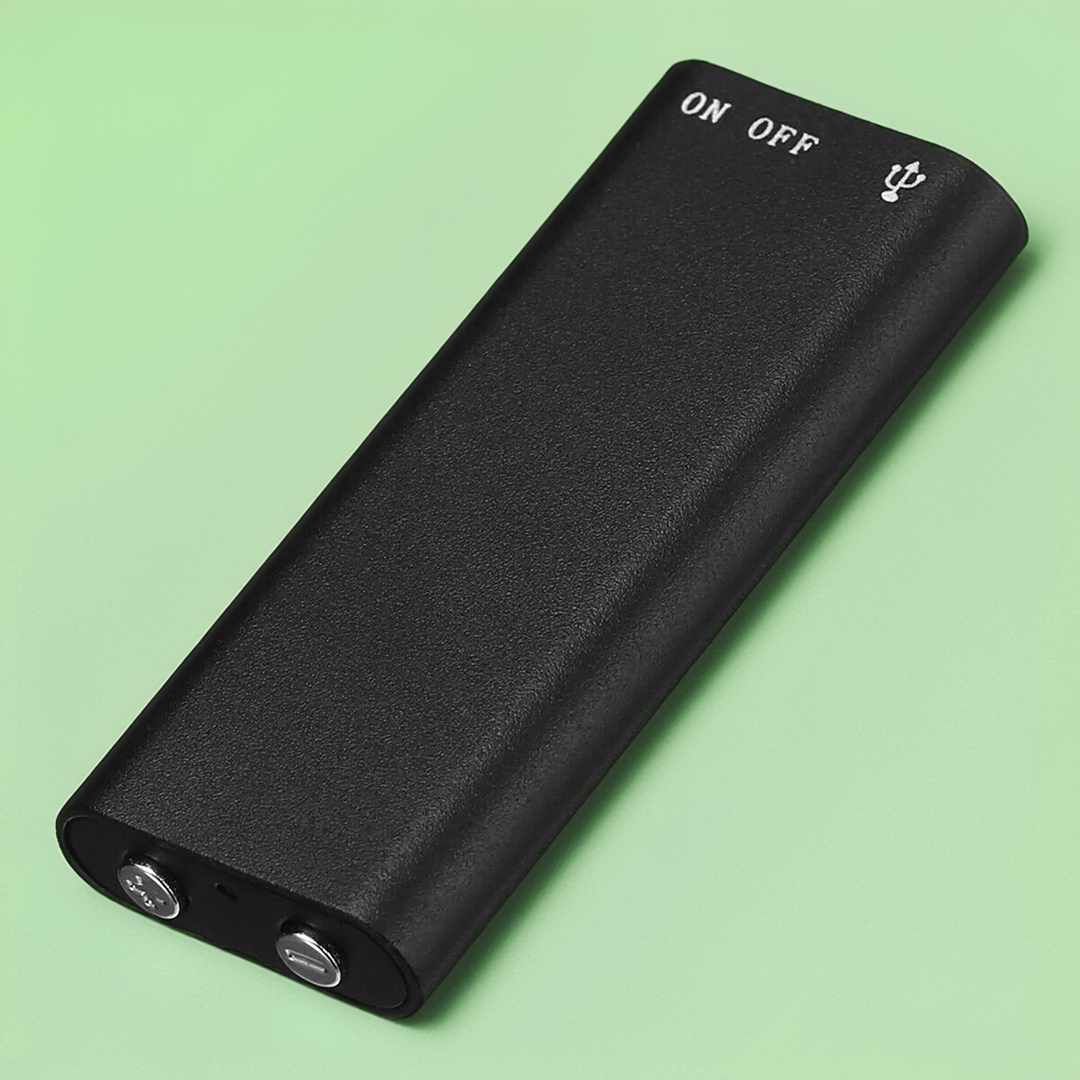 VoiceNote | Mini dictaphone avec activation vocale & batterie de 96 heures