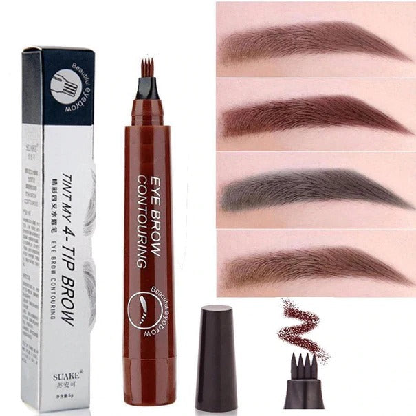 PerfectBrow | Øjenbryns-Microblading-Pen Rødbrun Nuvenci.dk