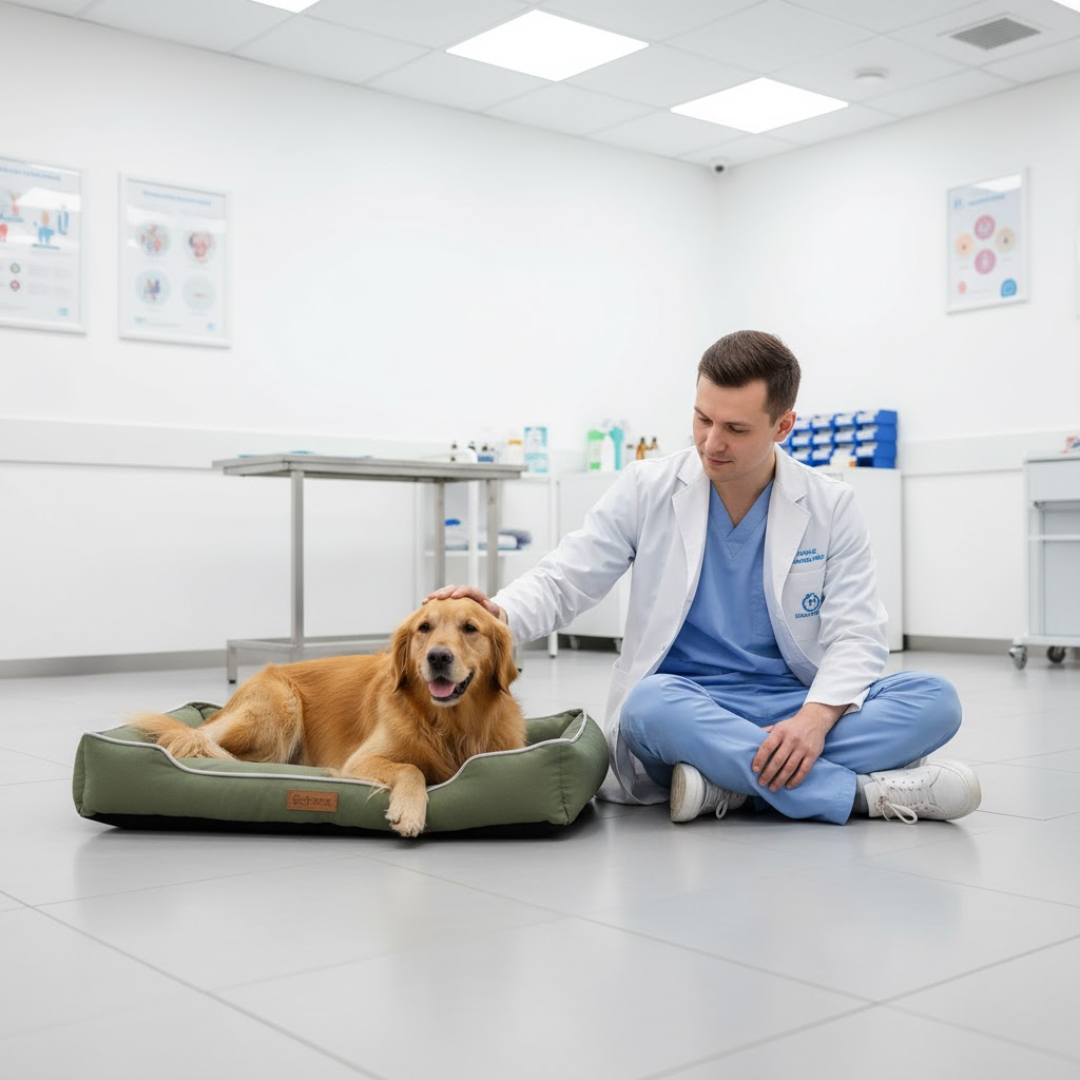 PetLounge | Kæledyrsseng – Ergonomisk Design for Sund Søvn Nuvenci.dk