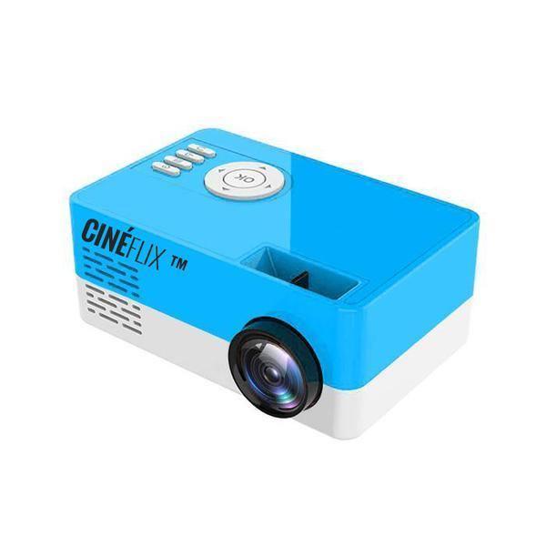 PixelBeam | Bærbar HD Mini Projektor Blå Nuvenci.dk