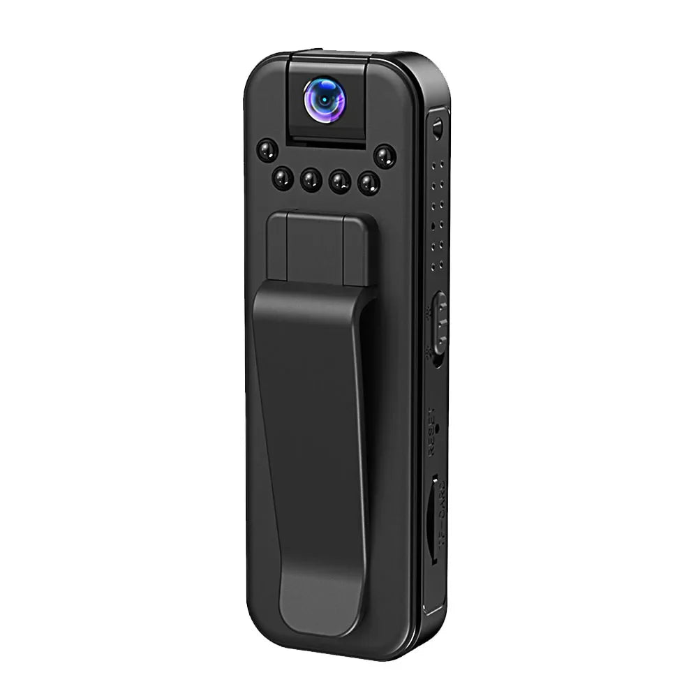 PixelGuard | Kompakt Bodycam med Nattesyn Med Wifi-kamera Nuvenci.dk