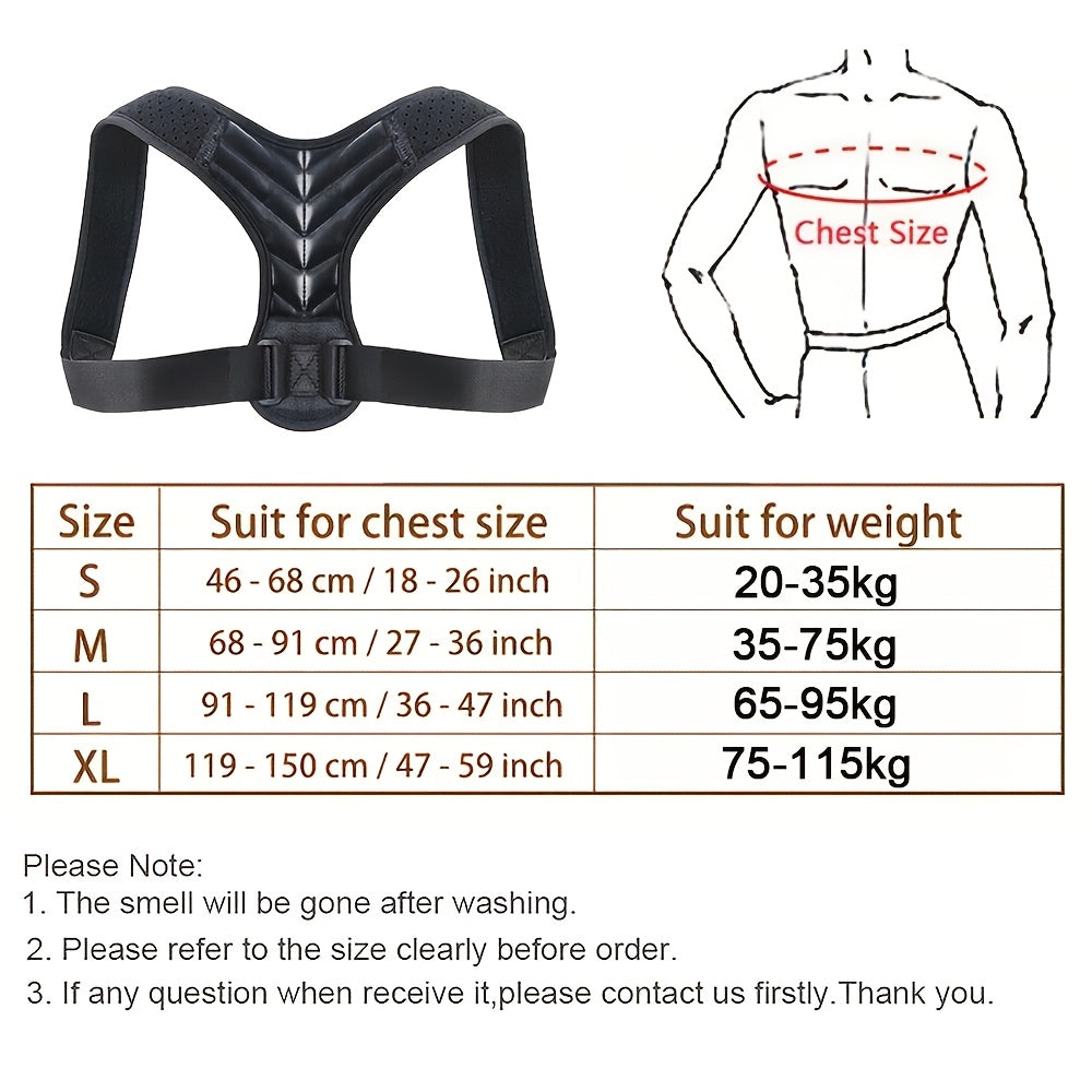 PostureGuard | Justerbart Rygstøttebælte for Forbedret Holdning Nuvenci.dk