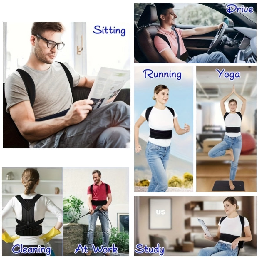 PosturePro | Justerbar Rygbøjle for Optimal Holdning og Lændestøtte Nuvenci.dk