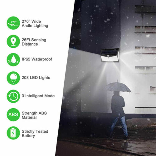 PowerGlow | 3-i-1 Sol-LED-Udendørsbelysning med 800 Lumen Nuvenci.dk
