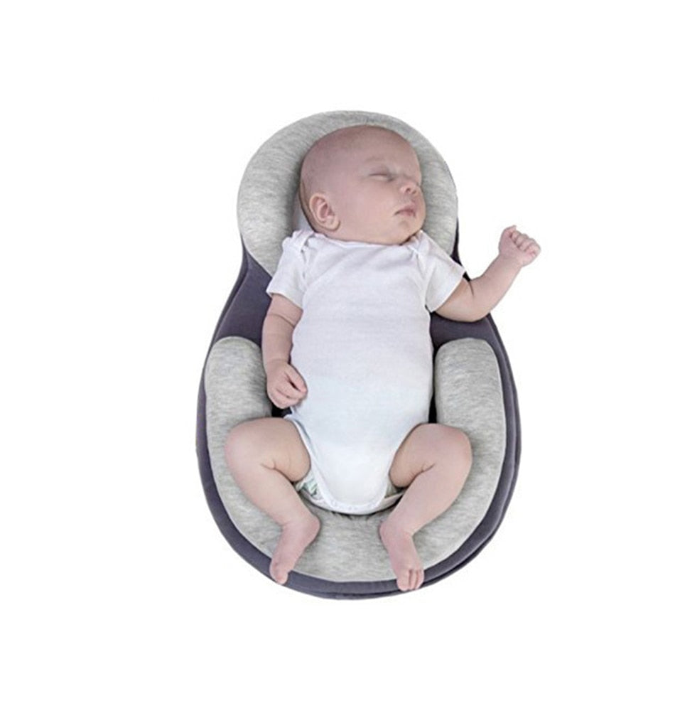 Justerbart Babybed - Forebyg Plagiocefalie, Forbedrer Fordøjelsen, Komfortabelt-5