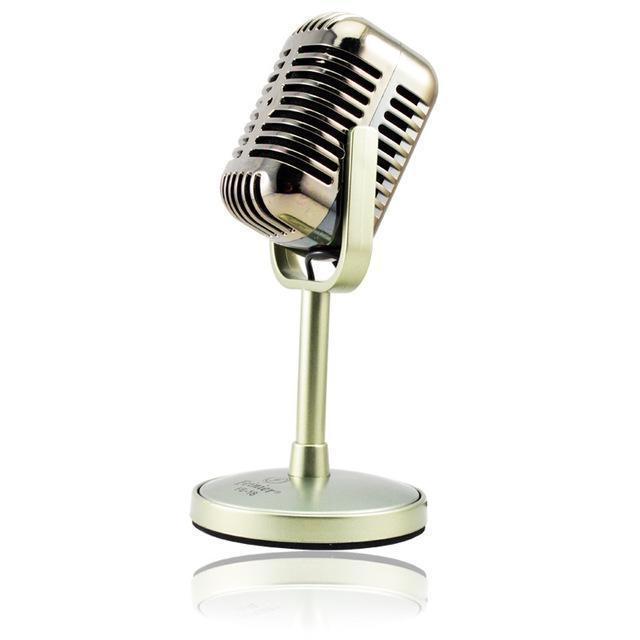 EchoClassic | Mikrofon – Vintage Elegance og Autentisk Klang