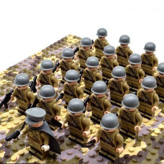 BlockTactics | Soldat Klodsesæt – Historisk Krigsleg