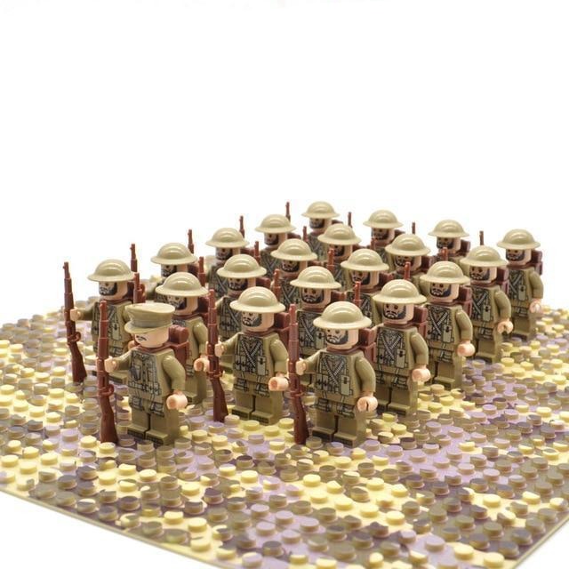 BlockTactics | Soldat Klodsesæt – Historisk Krigsleg