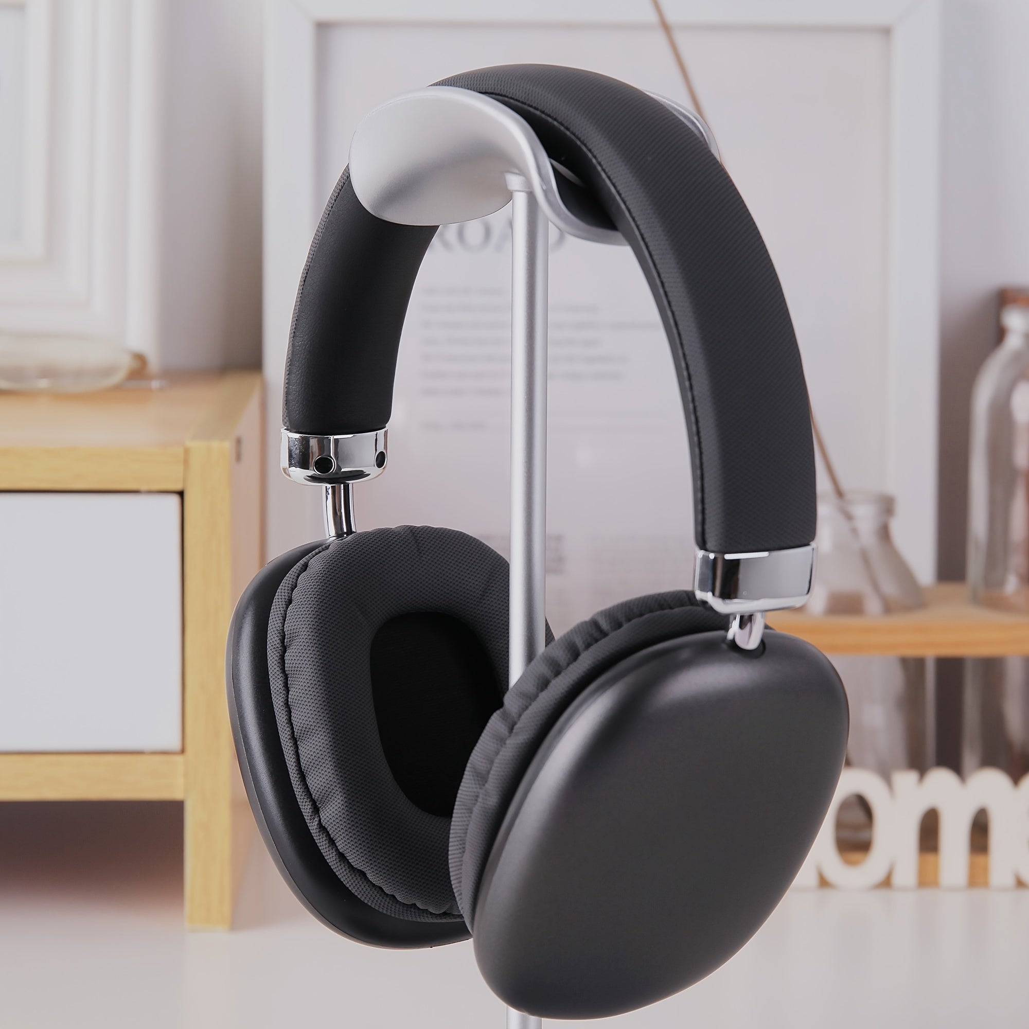 PulseBeat | Trådløse Over-Ear Hovedtelefoner med Komfortpuder Sort Nuvenci.dk