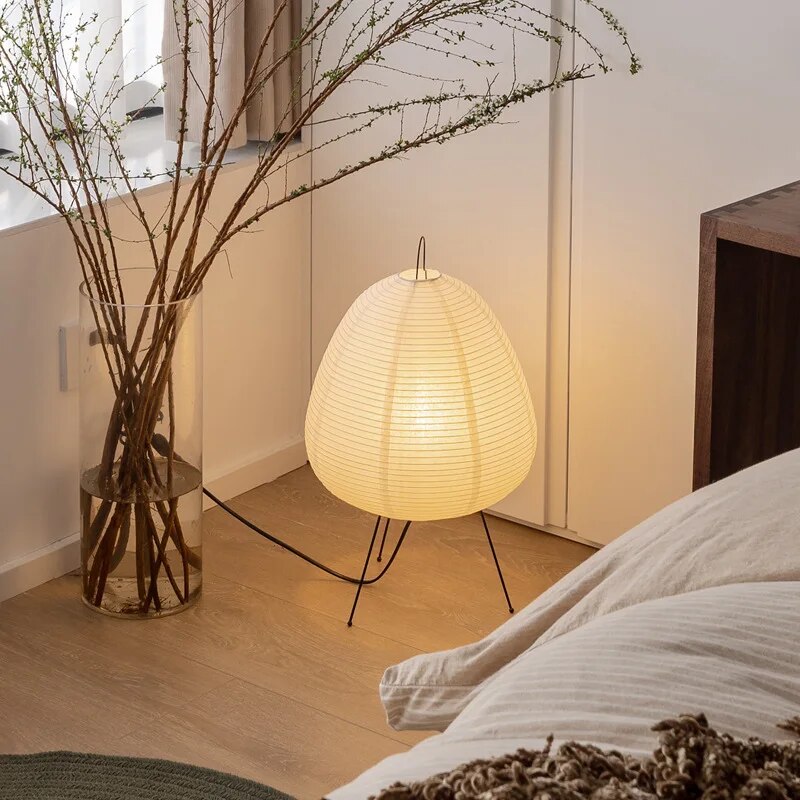 HarmonyGlow | Bordlampe – Blødt Lys for Hyggelig Atmosfære