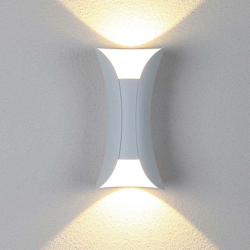 RadiantLine | Væglampe – Minimalistisk Design og Stemningslys Hvid Nuvenci.dk