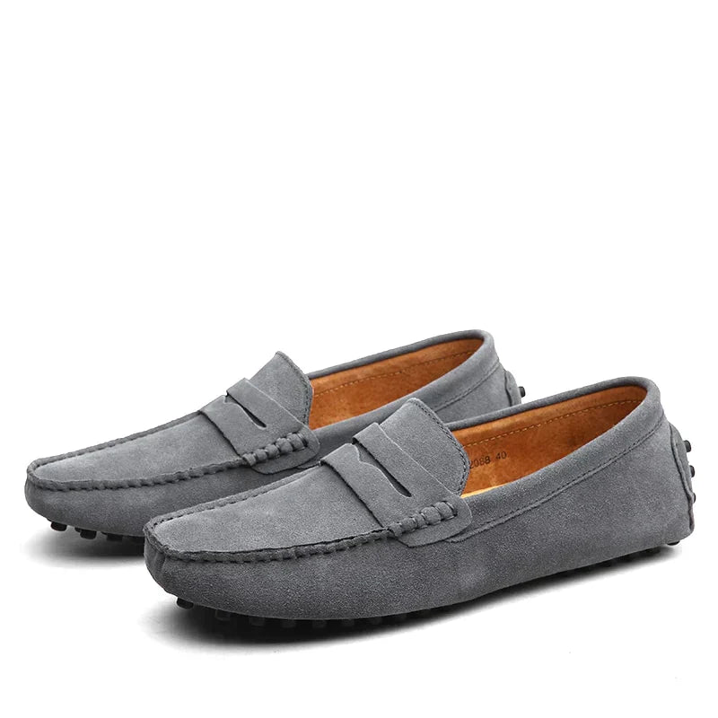 Raymond | Elegant Komfort Loafer Grå Nuvenci.dk