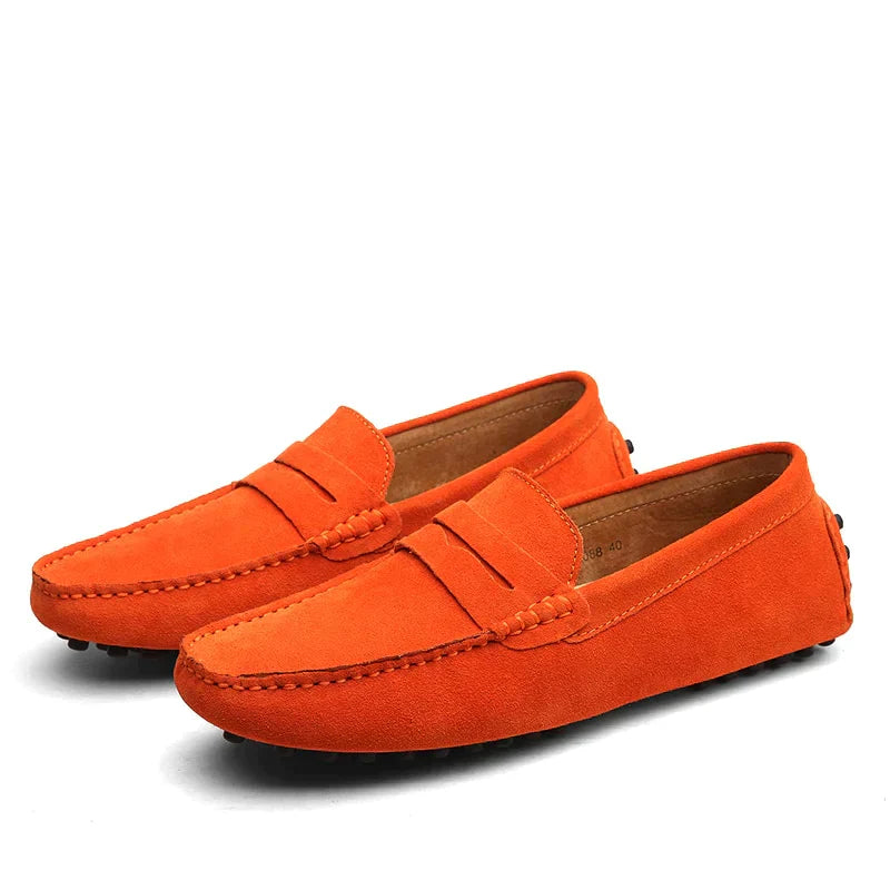 Raymond | Elegant Komfort Loafer Orange Nuvenci.dk