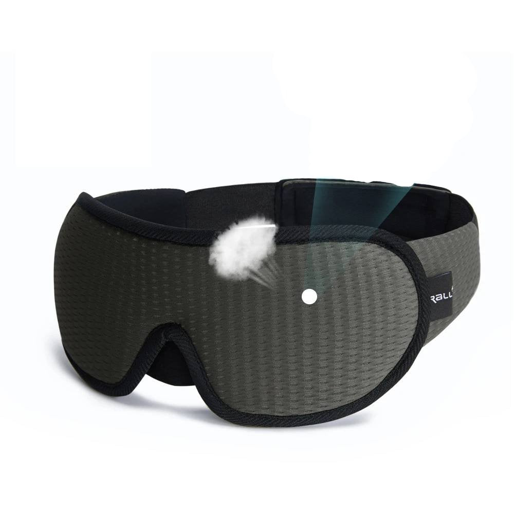 RestGlide | Ergonomisk Sovemaske med Trykfri Pasform Grå Nuvenci.dk