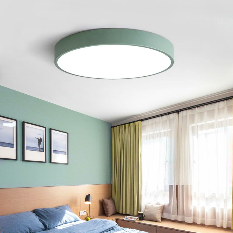 RingLuxe | Loftlampe – Blødt LED-lys for harmonisk atmosfære Grøn Nuvenci.dk