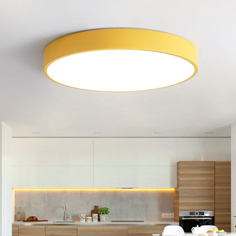 RingLuxe | Loftlampe – Blødt LED-lys for harmonisk atmosfære Gul Nuvenci.dk