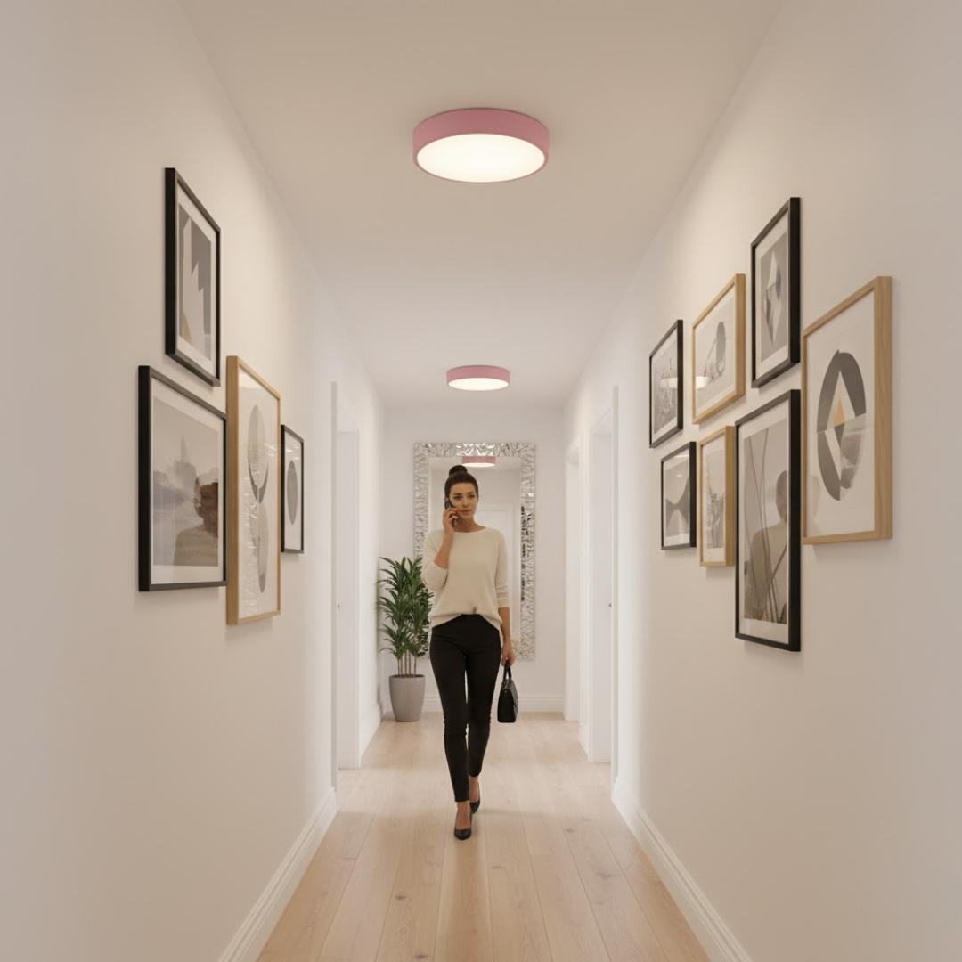 RingLuxe | Loftlampe – Blødt LED-lys for harmonisk atmosfære Nuvenci.dk