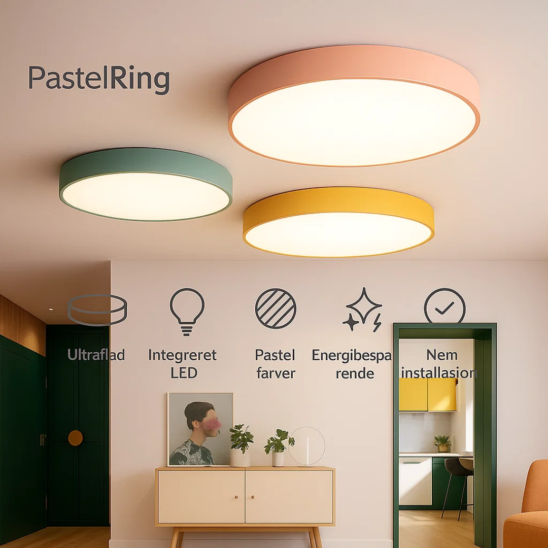 RingLuxe | Loftlampe – Blødt LED-lys for harmonisk atmosfære Nuvenci.dk