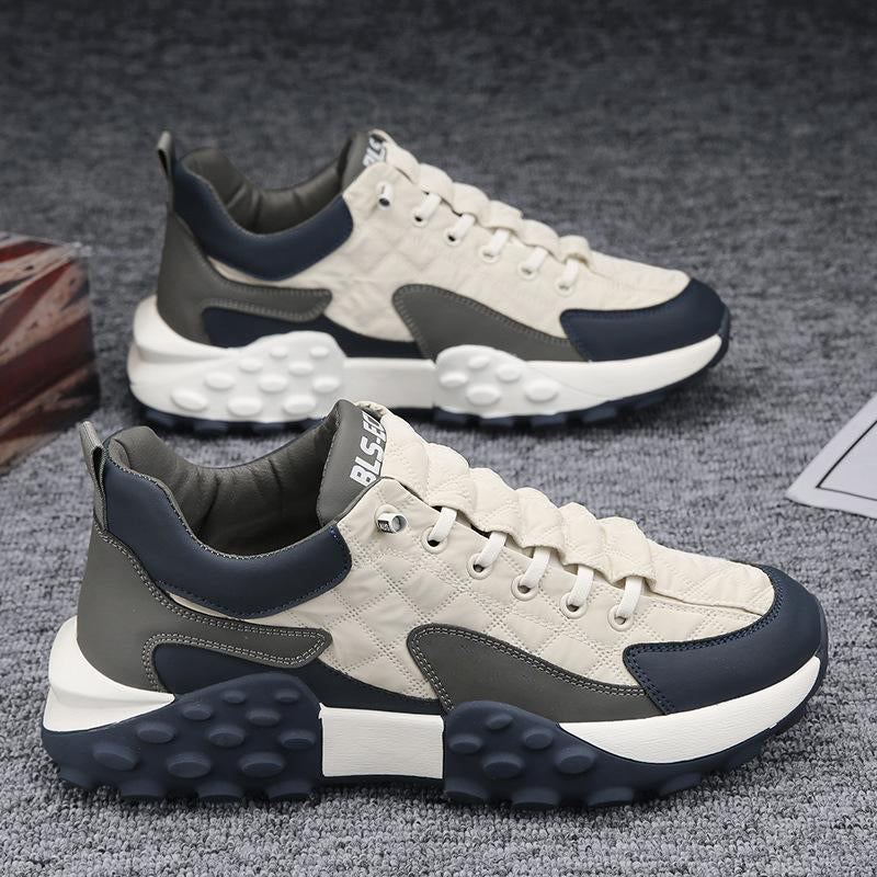 Ruben | Sneakers til Mænd – Stabilitet og Smertefri Gang Hvid Nuvenci.dk