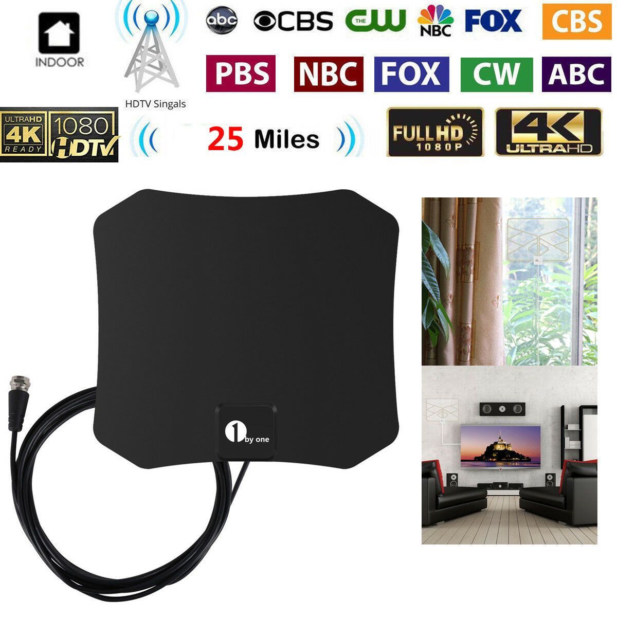 AirWave | TV Antenne – Stabil Modtagelse i 4K Kvalitet