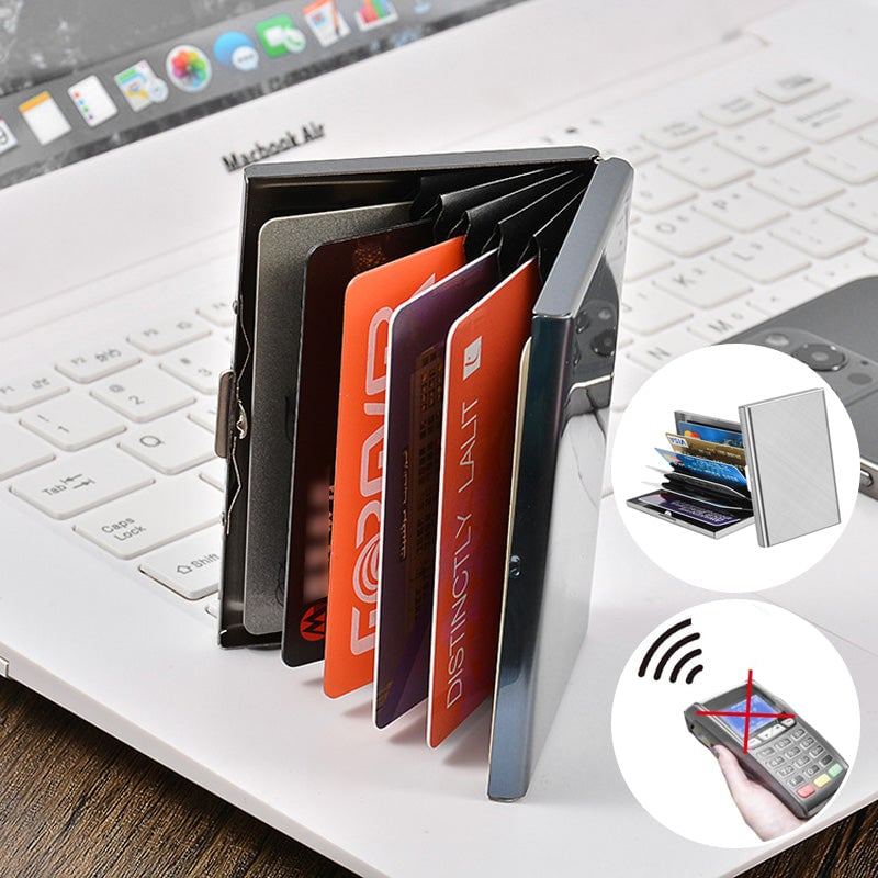 SafePouch | RFID Kortholder – Slank & Lommevenlig Sikkerhed Nuvenci.dk