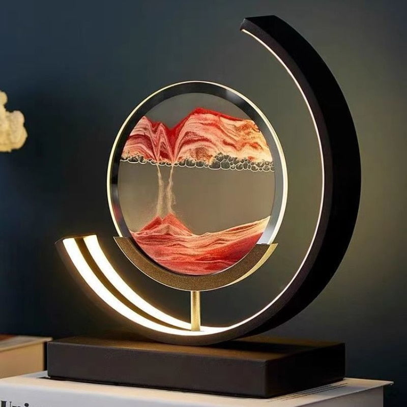 Sandlampe | Premium LED-Dekorationslampe Nuvenci.dk