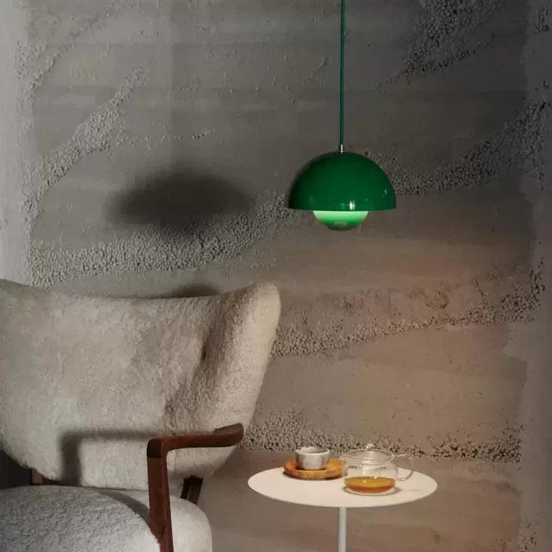 ScandiLight | Elegant Skandinavisk Loftlampe Grøn Nuvenci.dk