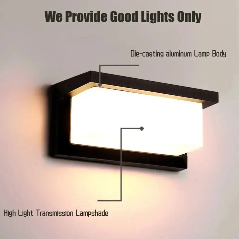 SenseGlow | Intelligent LED Væglampe med bevægelsessensor Nuvenci.dk
