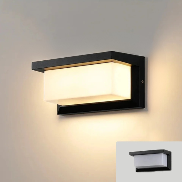 SenseGlow | Intelligent LED Væglampe med bevægelsessensor Radar-sensor Kold hvid Nuvenci.dk