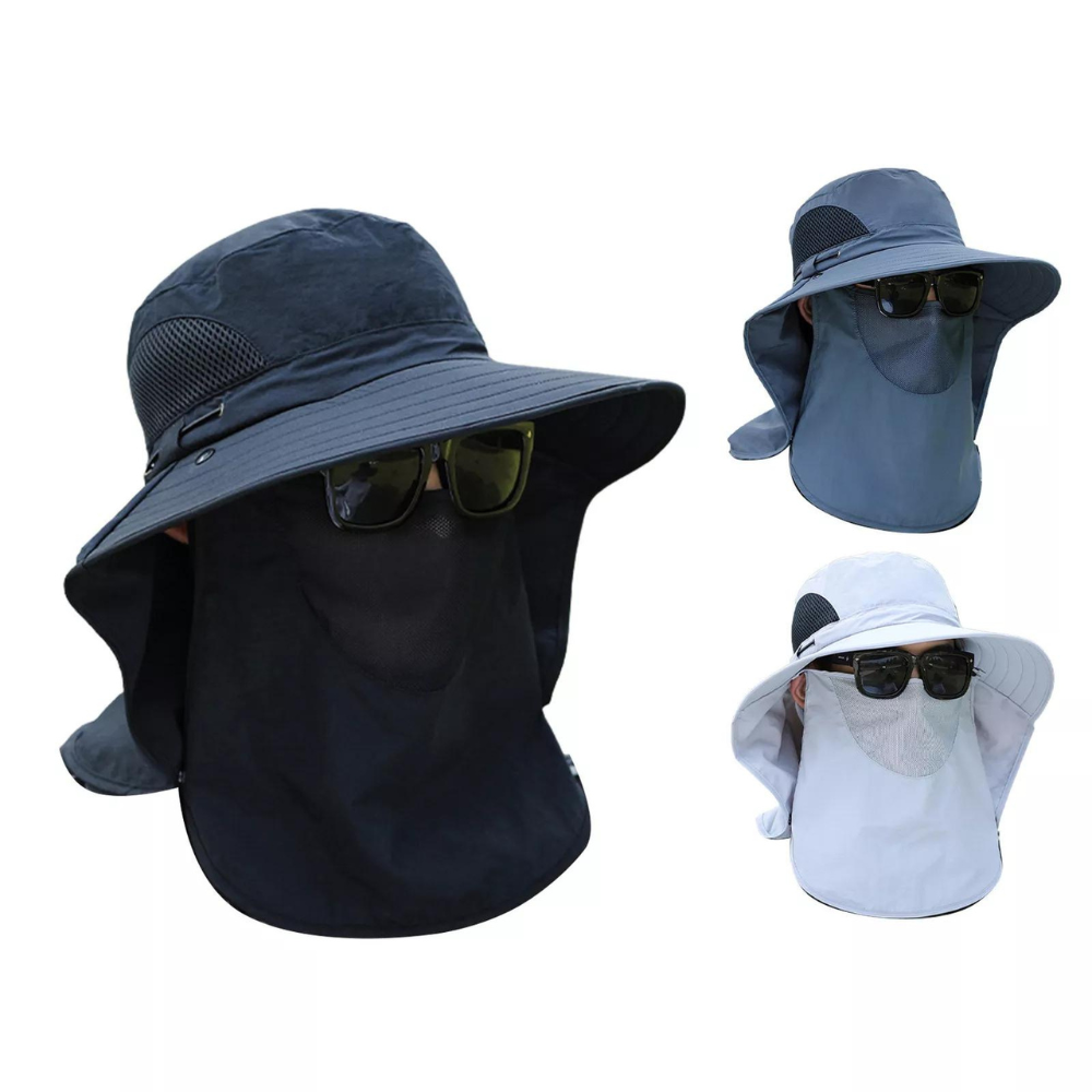 ShadeMate | Let solhat med bred skygge Nuvenci.dk