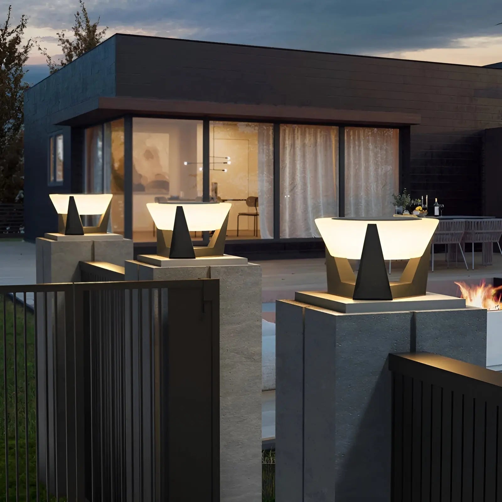 ShintoShine | Luksuriøs solhave lampe i japansk stil Nuvenci.dk