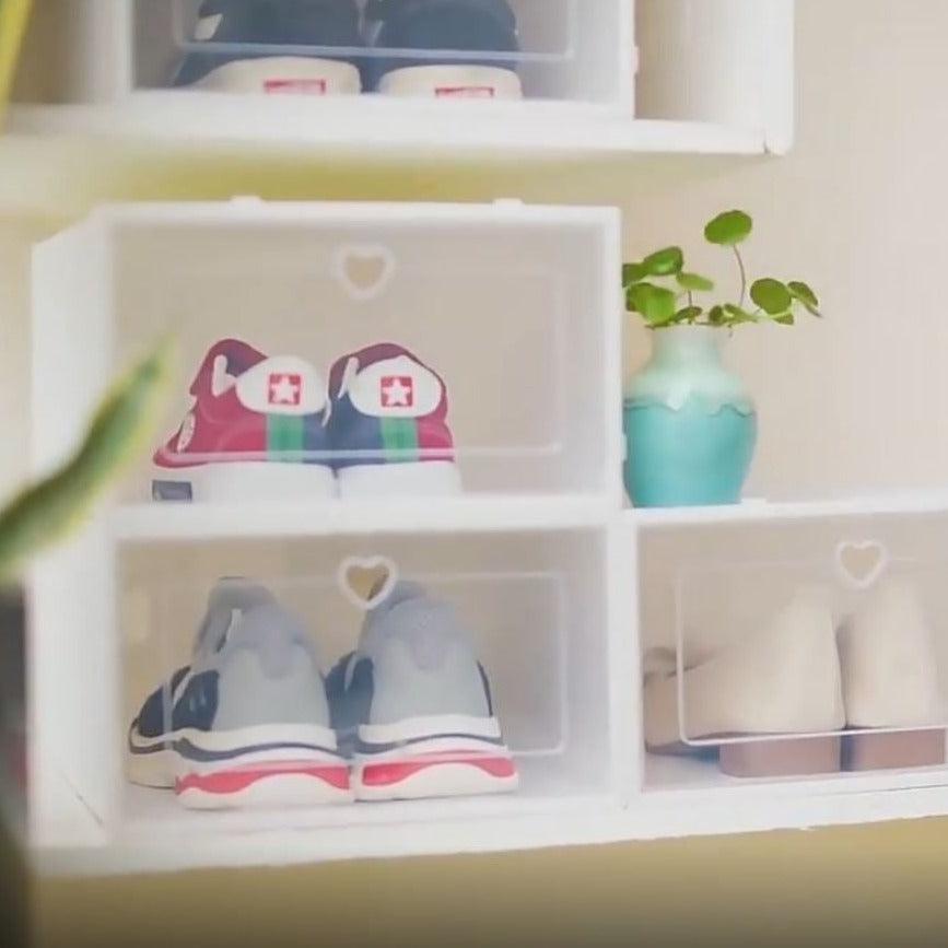 ShoeCube | Modulær Skoopbevaringsboks 2 pcs (1+1 Gratis) Nuvenci.dk
