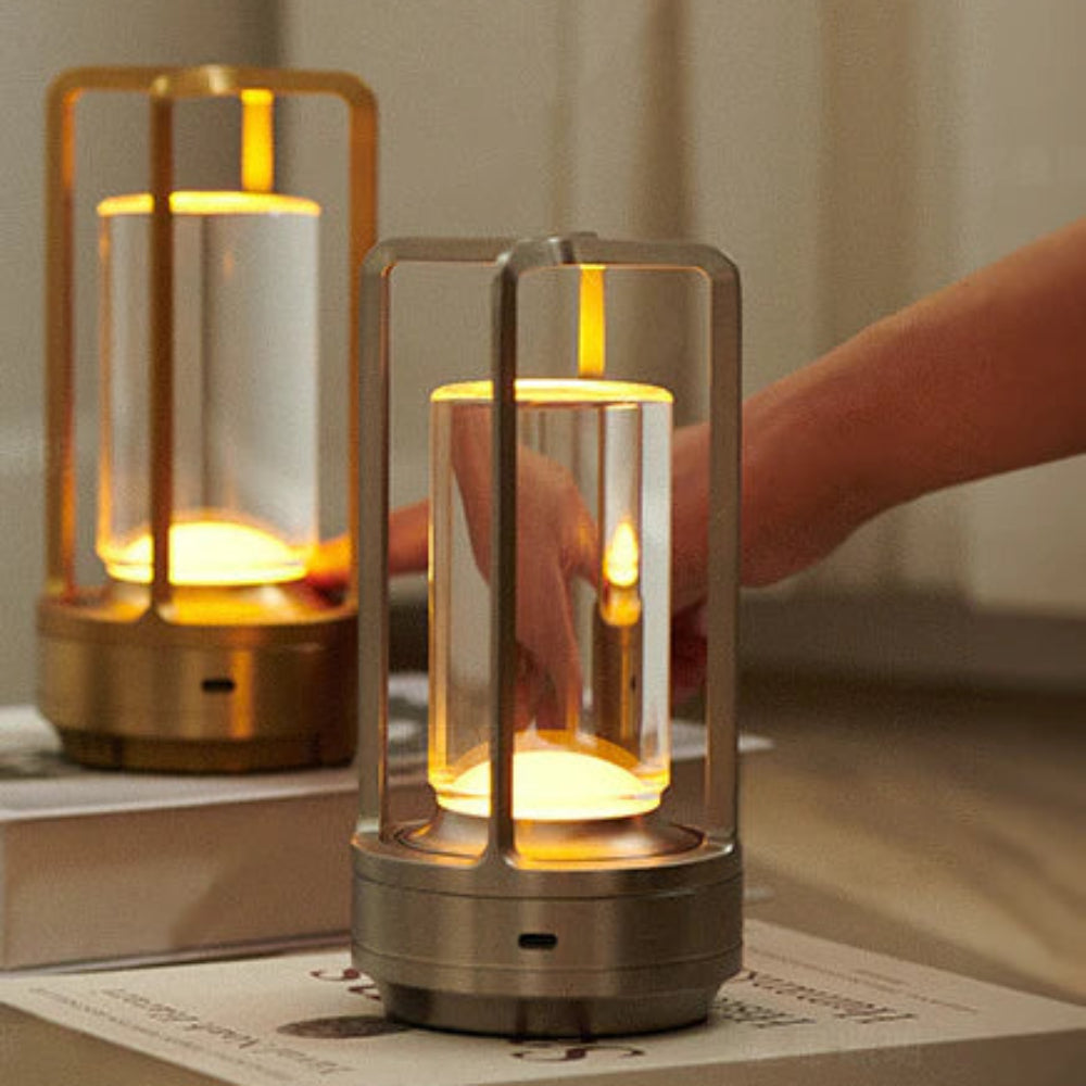 GlowEase | Lampada da tavolo a LED – Illuminazione regolabile per il comfort