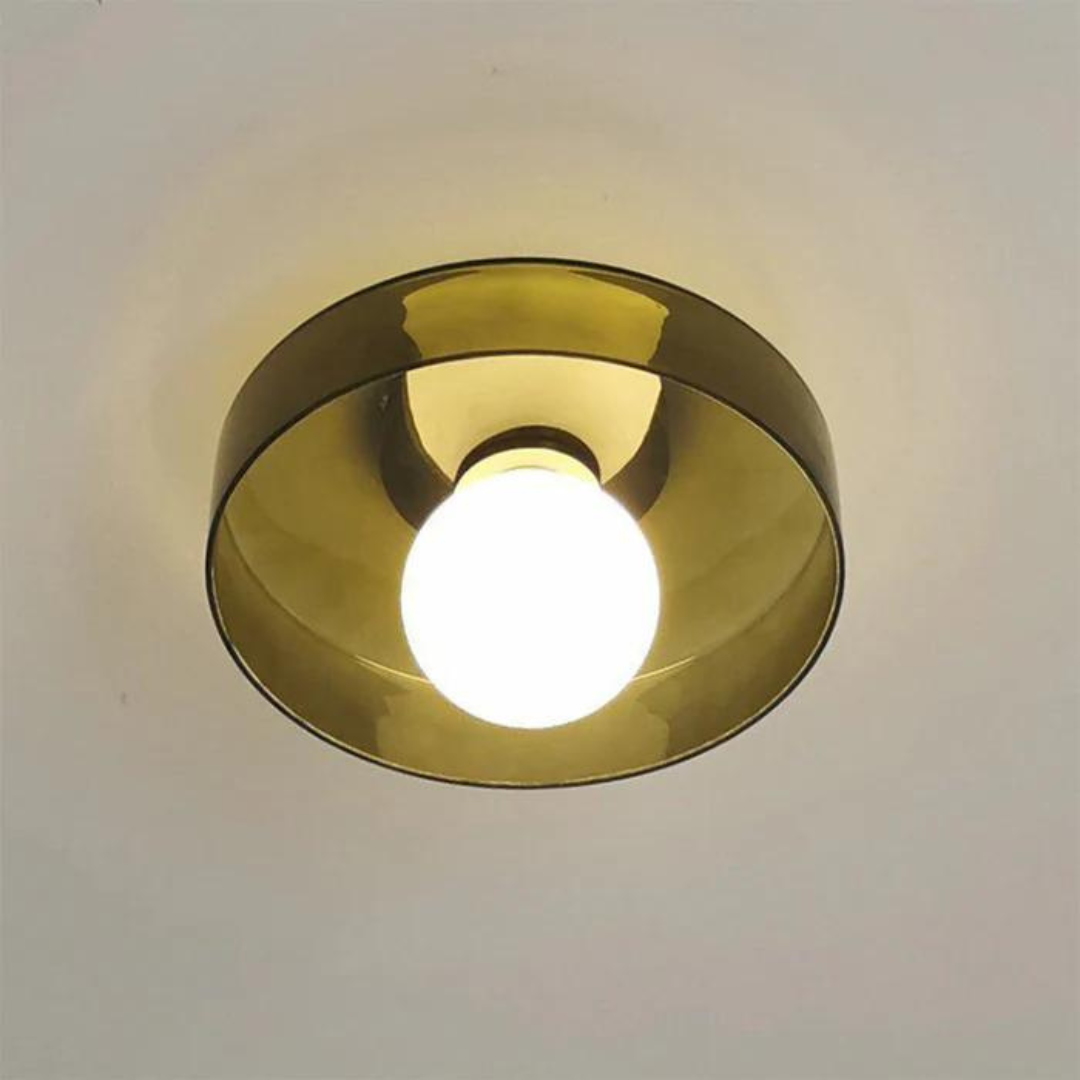 SkyLumi | Rund Loftlampe med Stilfuld Funktionalitet Nuvenci.dk