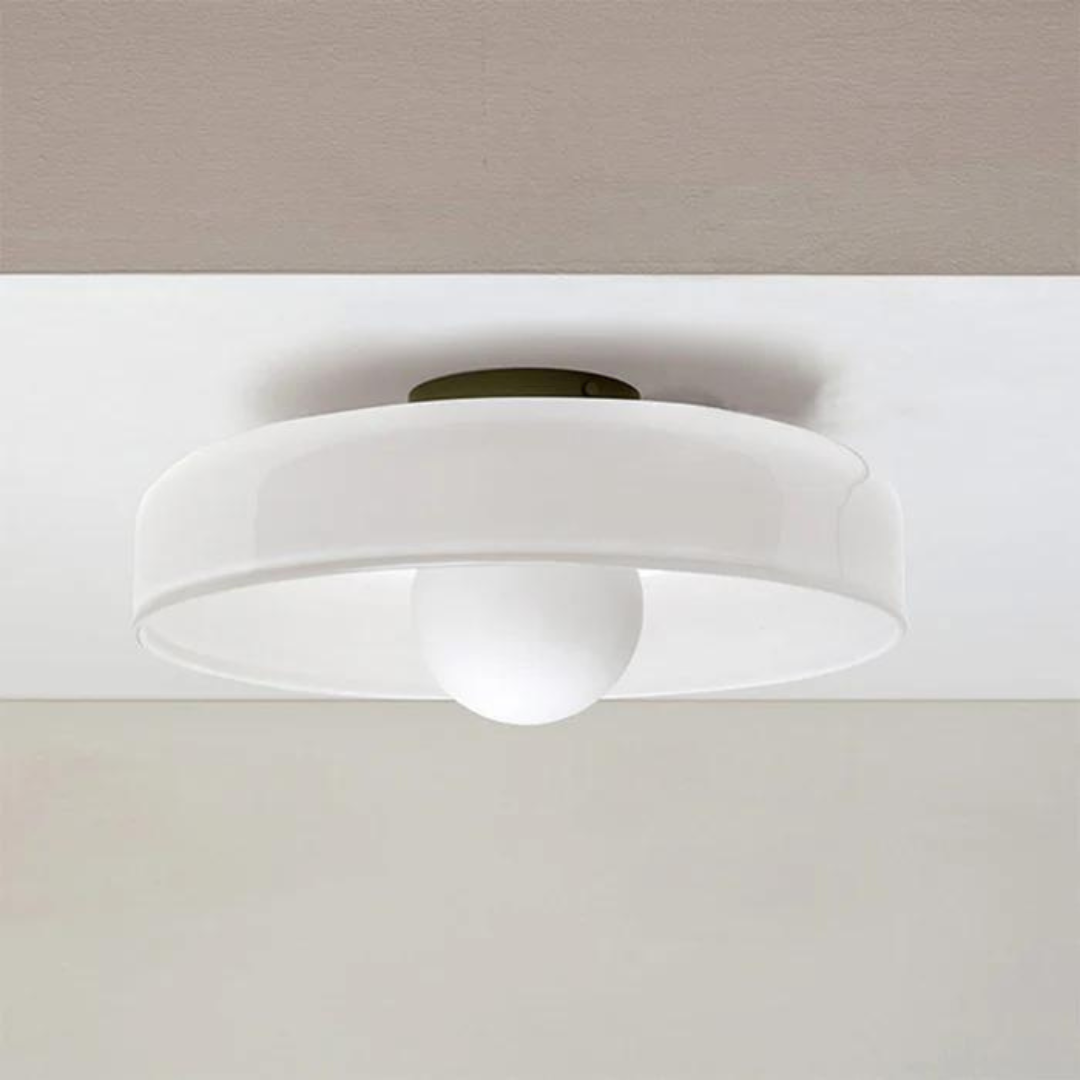 SkyLumi | Rund Loftlampe med Stilfuld Funktionalitet Nuvenci.dk