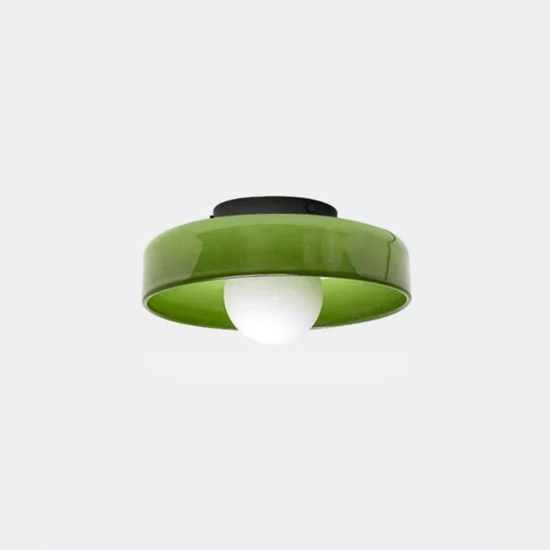 SkyLumi | Rund Loftlampe med Stilfuld Funktionalitet Nuvenci.dk