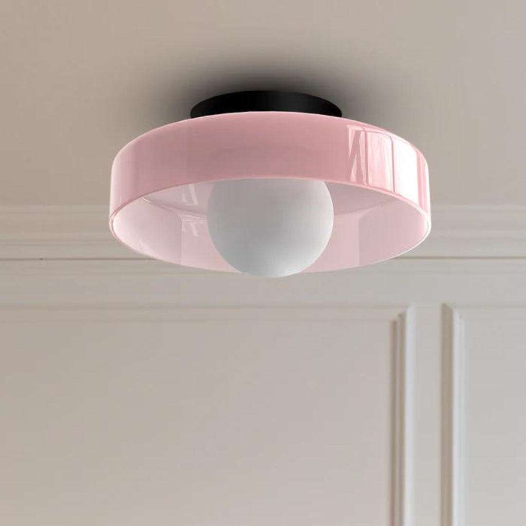 SkyLumi | Rund Loftlampe med Stilfuld Funktionalitet Nuvenci.dk