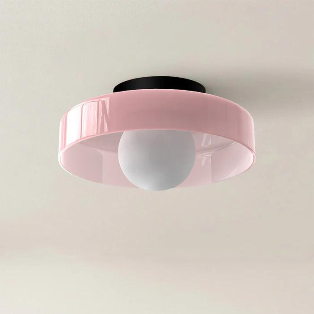 SkyLumi | Rund Loftlampe med Stilfuld Funktionalitet Nuvenci.dk
