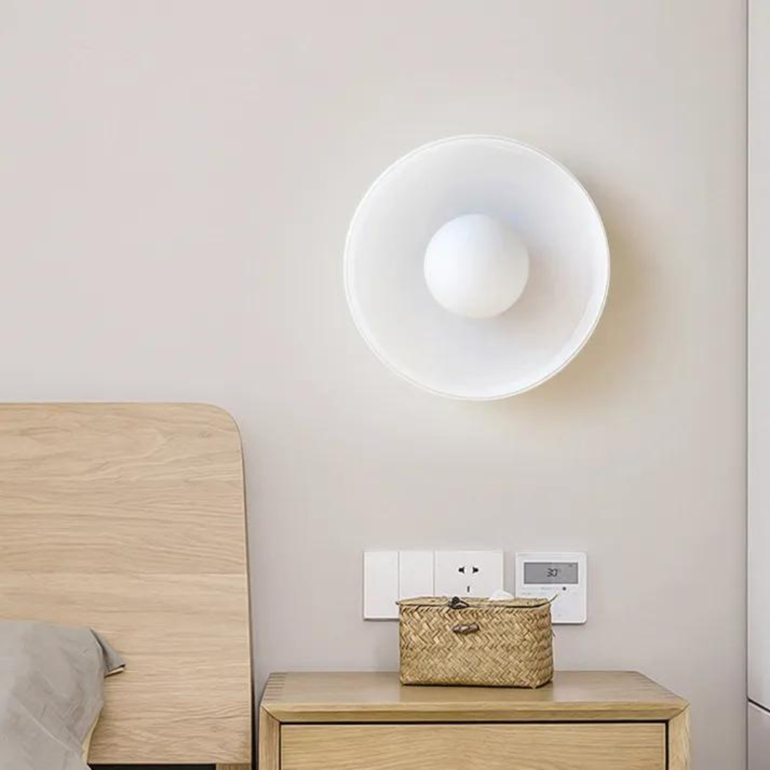 SkyLumi | Rund Loftlampe med Stilfuld Funktionalitet Nuvenci.dk