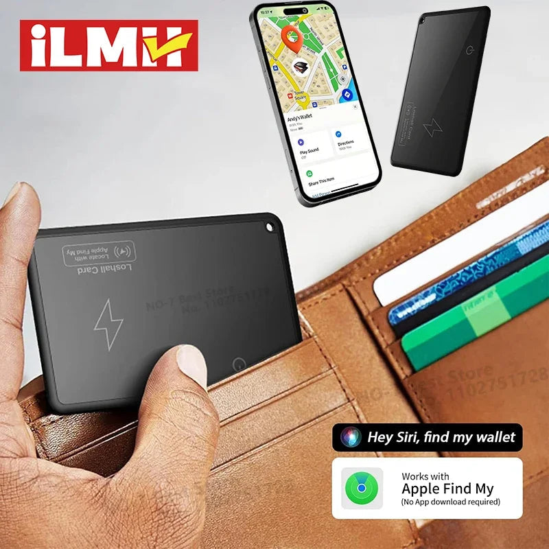 SlimFind | Ultradun Apple Tracker med trådløs opladning Nuvenci.dk