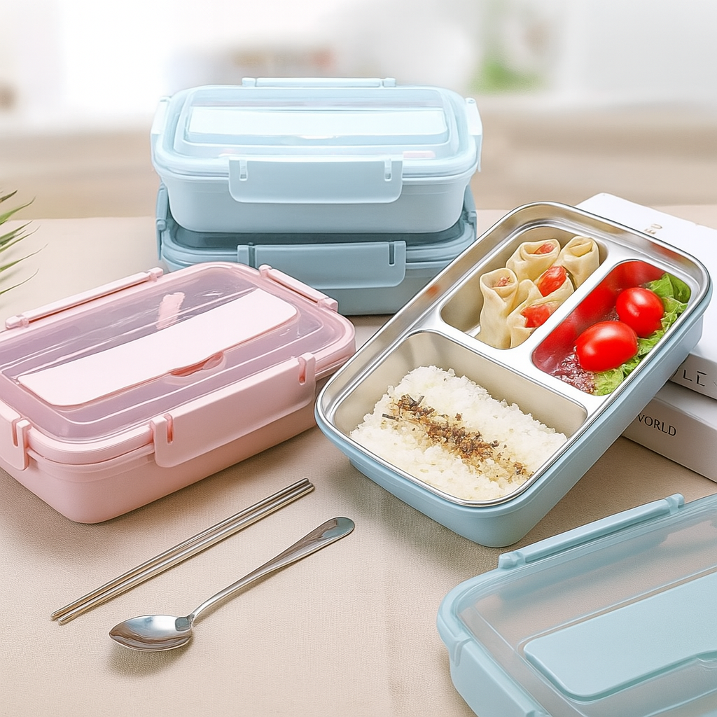 SnackMate | Madkasse – Lækagesikker og Organiseret Opdeling Nuvenci.dk