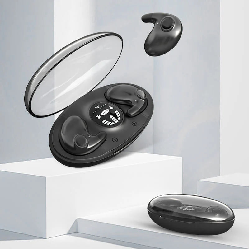 SnoozePods | Trådløse Mini-Sov Høretelefoner med Støjreduktion & Lang Batteritid Nuvenci.dk