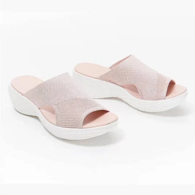 Sophia | Ortopædiske Sandaler Lyserød Nuvenci.dk