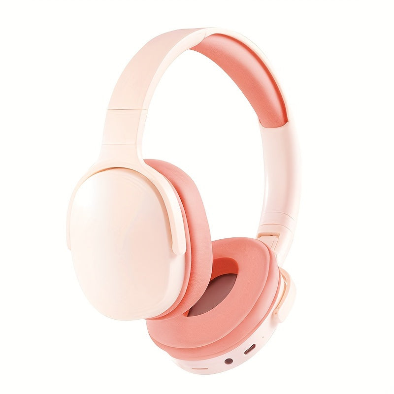 SoundPeak | Trådløse Over-Ear Hovedtelefoner med Lang Batteritid Pink Nuvenci.dk
