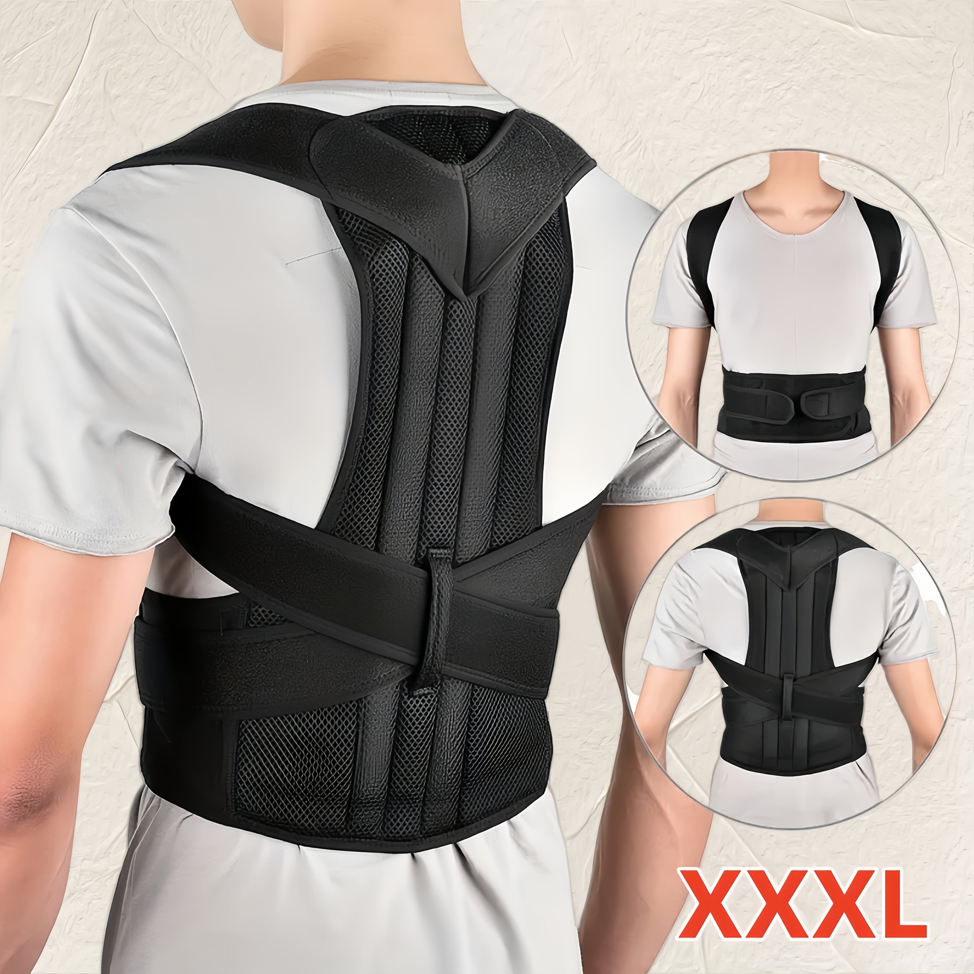 SpineShield | Unisex Rygrem for Kropsholdningskorrektion Nuvenci.dk