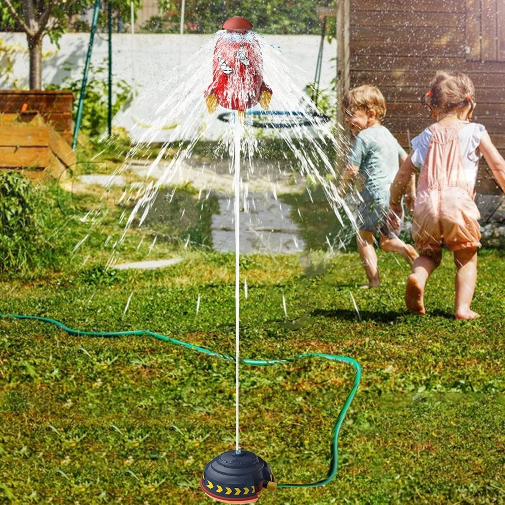 SplashRocket | Flyvende vand sjov med 360° sprinkler Nuvenci.dk