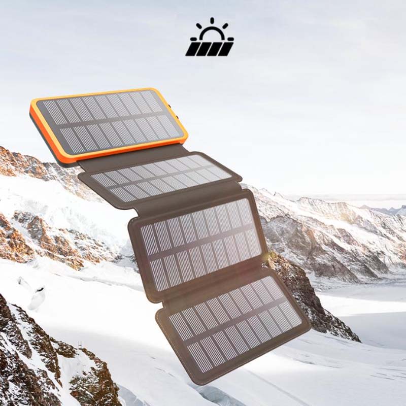 PowerFold | Bærbar, foldbar, vandtæt solenergi-lader