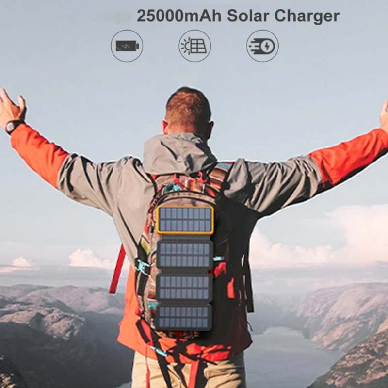 PowerFold | Bærbar, foldbar, vandtæt solenergi-lader
